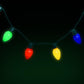 popamaz Christmas LED Light Up Bulb Necklaces, 9 LED Bulbs Necklaces with 6 Flash Modes, Holiday Necklace Costume Accessories fo