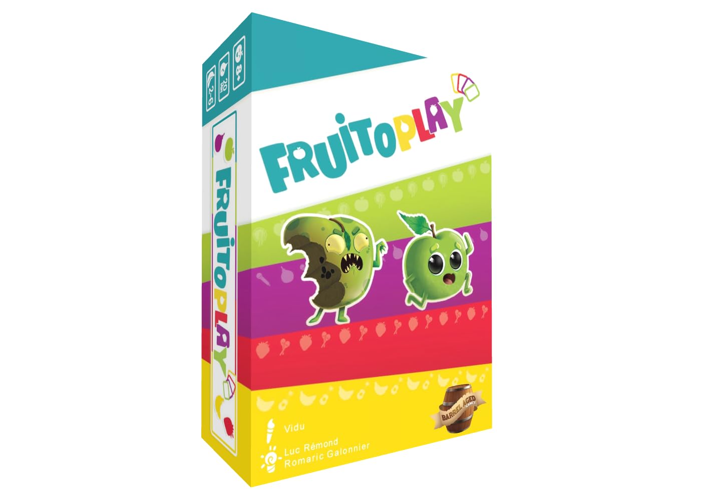Barrel Aged Games: Fruitoplay - Zombie Fruit-Themed Card Game, Trick Taking & Set Collection, Couples & Family Game Night Ages 8