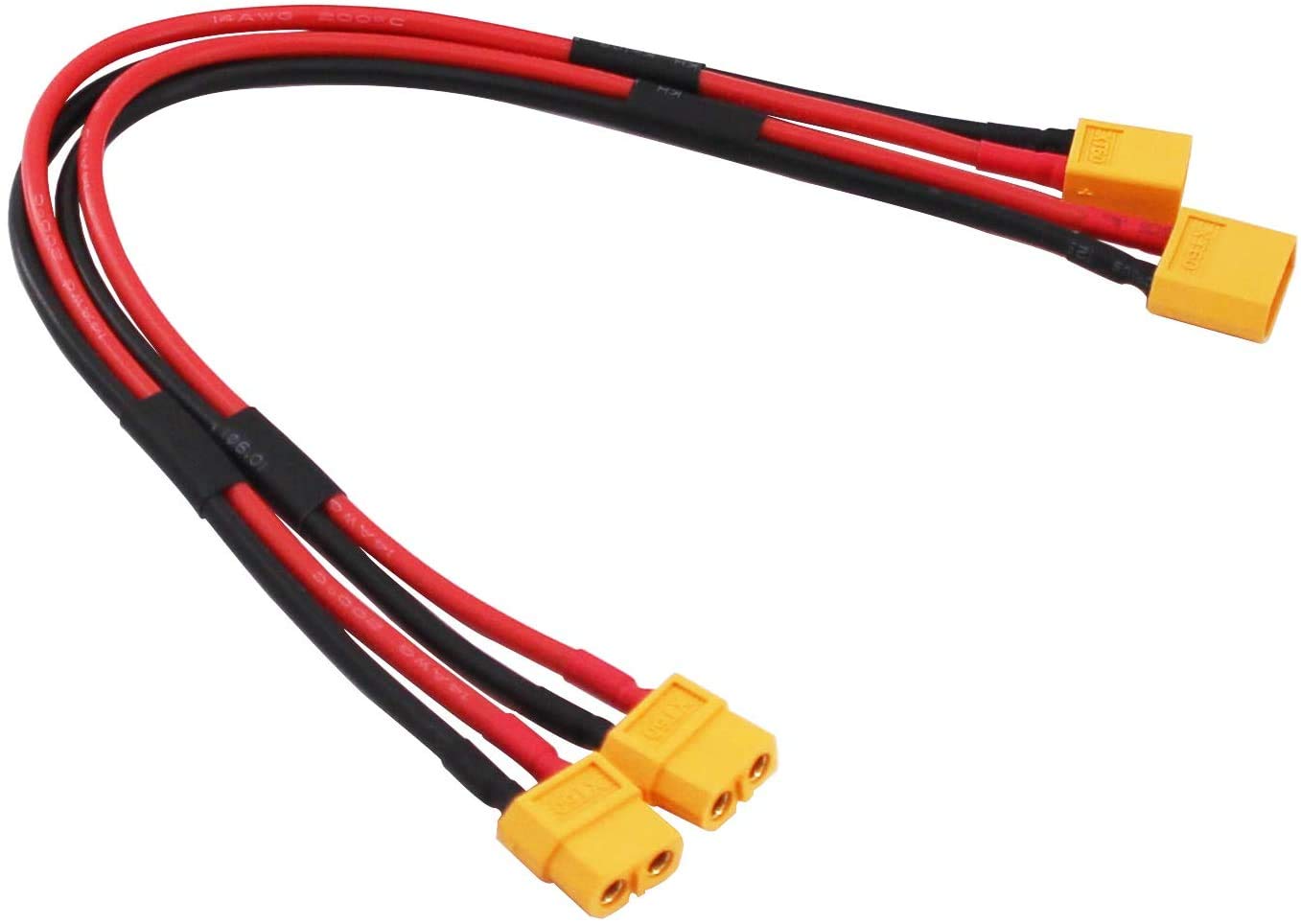 YLP 2pcs XT60 to XT60 Male & Female Adapter Extension Female Male for RC Battery DIY Spare Part Remote Control Toy Parts