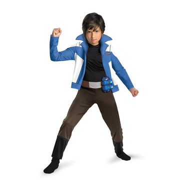 Monsuno Chase Suno Classic Costume, Blue/Brown/Black, Small