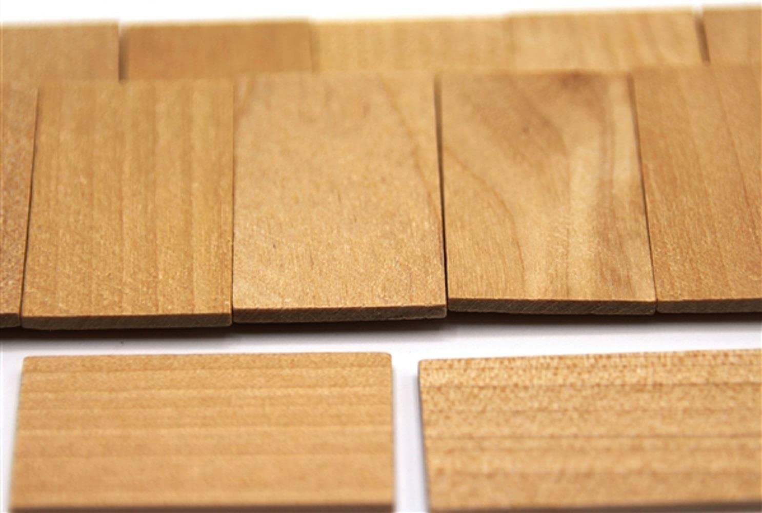 Dolls House Cedar Roof Shingles Unfinished Roofing Tiles Pack Of 100 Wooden 1:12