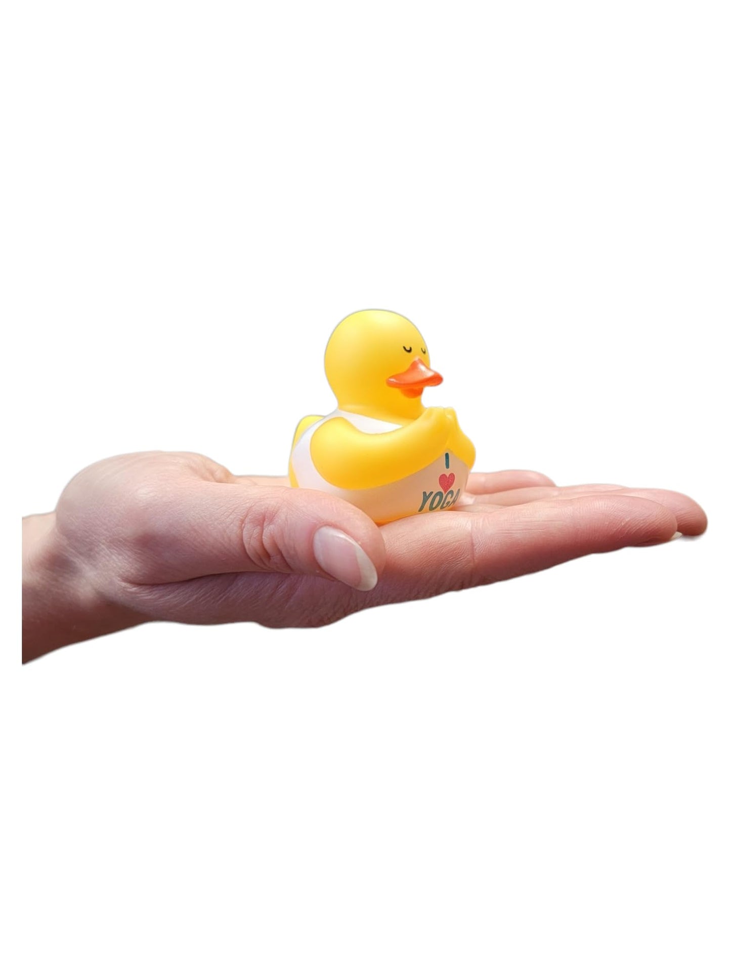 Cool Rubber Ducks (2') Standard Size. (12 Pack) Cute Duck Bath Tub Pool Toys. (Yoga Rubber Ducks)