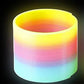The Dreidel Company Plastic Coil Spring, Glow-In-The-Dark Magic Rainbow Slingy, Party Favor, Birthday Bag Filler, Stocking Stuff