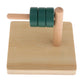 Bnf Funny Wood Montessori Discs Geometry Toys For Kids Math Handcrafted Green