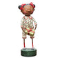 Lori Mitchell Holiday Figurine 'Darling Darlene', 6" H, Multicolor, Vinyl Material
