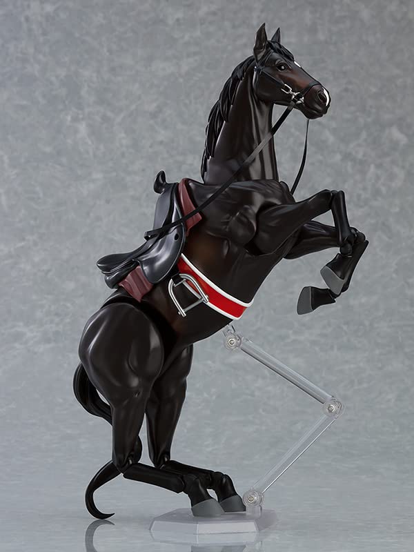 Max Factory Figma Horse Ver.2 [Black Deer Hair] Non-Scale Plastic Painted Action Figure, M06762