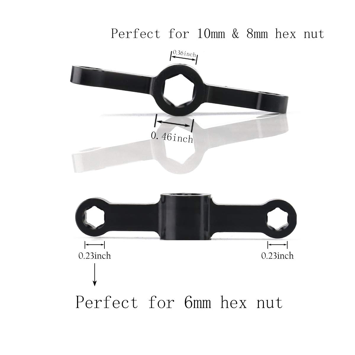 20Pcs M5 Motor Screw Props Nut Flange Nut Propeller Adapter Quick Release Wrench Tool CW CCW for RC FPV Racing Drone 2204 2205 2
