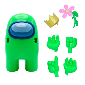 Just Toys Llc Among Us Action Figures Series 2 (Green W/Crown)