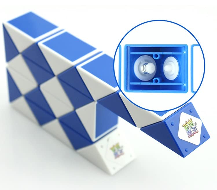 Snake Magic Speed Cube Speed Twist Brain Puzzle Cube Brain Teaser Toys for ADD ADHD Anxiety and Autism mature-themed Children by SHUYUE (3 Pack Mix)