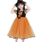 Seasons Children Orange Fancy Fairytale Witch Costume (2-4T)