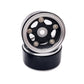 KYX Racing CNC Machined Aluminum Carbon Fibre Wheel Rims Upgrades Parts Accessories for 1/24 RC Crawler Car Axial SCX24