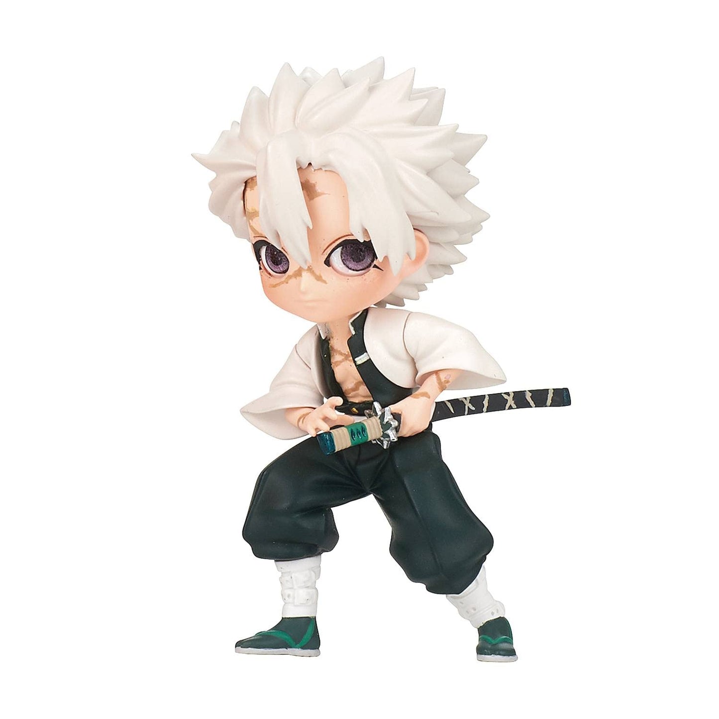 Banpresto Demon Slayer: Kimetsu No Yaiba Q Posket Petit Vol.5(B:Sanemi Shinazugawa),Multiple Colors,Bp17840