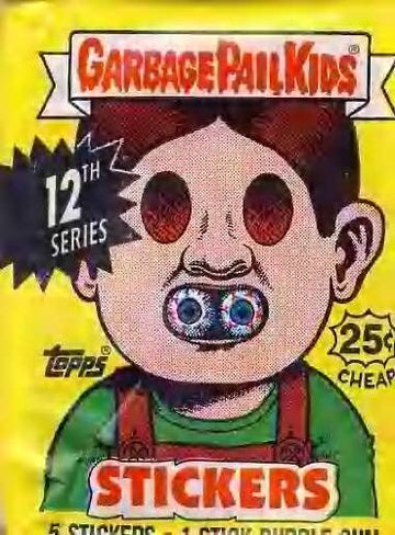 Topps Garbage Pail Kids 12Th Series - 1 Unopened Single Pack