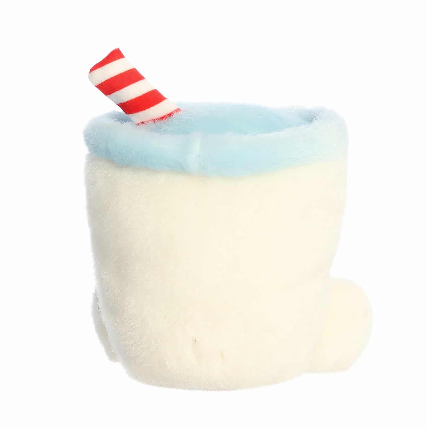Aurora® Kris Milk™ Festive Palm Pals™ Stuffed Animal, 4" White Plush, Small, Perfect for Holiday Gifts and Decorations