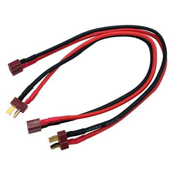 3PCS T Plug Extension Cable T Plug Male Connector to T Plug Female Connector Wire Adapter for RC Battery DIY Spare Part Remote C