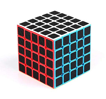 Cfmour Original Speed Cube 5X5X5, Fast Magic Cube For Kids, Smooth Carbon Fiber Cubes, Puzzle Toys