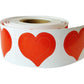 3-Way Heart Tanning Stickers 50 Count