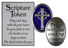 Ganz Holy Scripture Double Sided Pocket Charm with Story Card (1 Thes 5:17)