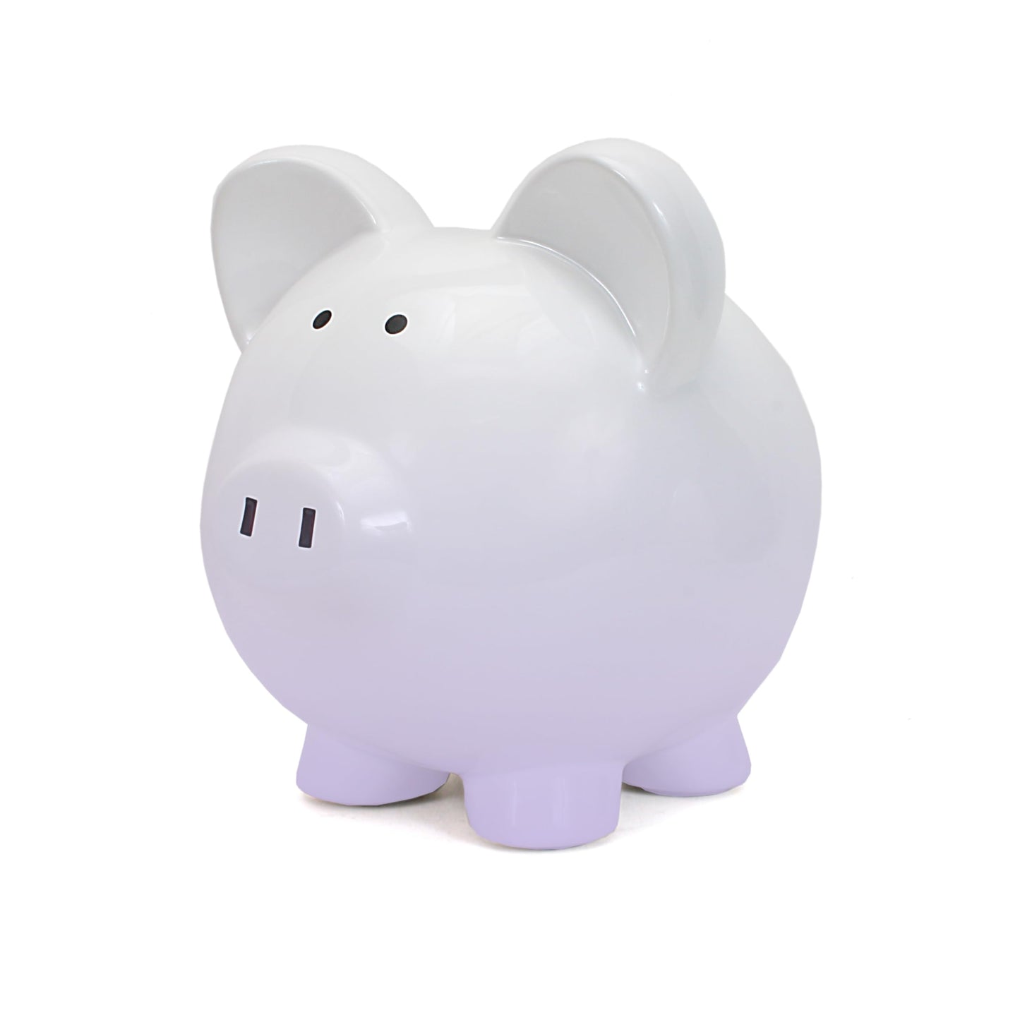 Child to Cherish Ombre Ceramic Piggy Bank, Purple