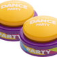 30 Second Dance Party Button With 5 Songs-Volume Ii, Fun Gag Gift For Kids & Adults, Co-Workers, Teachers, Friends & Family, Office Toy, Classroom Supplies, Birthdays, Holidays & Parties(Pack Of 2)