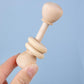 Enakshi 4 Pieces Wooden Baby Toys Coordination Wooden Rattle Toys For Boys Kids Baby|Baby | Toys For Baby | Developmental Baby T