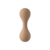 Mushie Silicone Baby Shaker Rattle Toy | Ages 3+ Months (Natural)