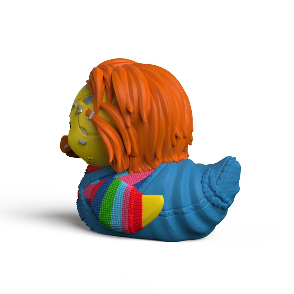 TUBBZ Mini Horror Chucky Cosplaying Rubber Duck Vinyl Figure - Chucky (Mini) - Polyvinyl Chloride - Model NS4909