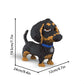 alltogetho Celebrate Your Love for Dogs with a 9inch Long Dachshund Model Micro Mini Building Blocks Set - an Educational & Recreational Toys
