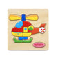 Ilsmysutra Wooden Cartoon Helicopter Shape Puzzle Kids Baby Educational Toy|Toys For Baby|Developmental Baby Toys