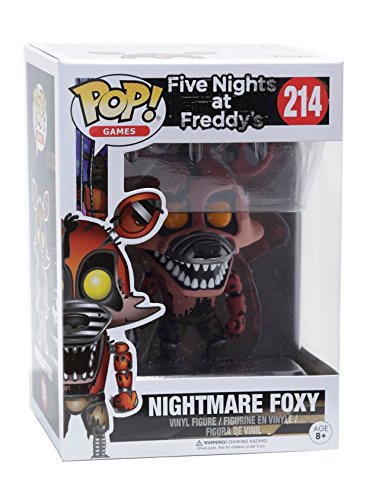 Funko Pop Games Five Nights At Freddy'S Nightmare Foxy Action Figure