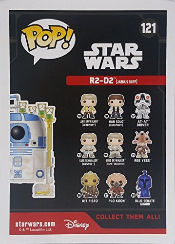 Star Wars Smuggler'S Bounty Exclusive R2-D2 On Jabba'S Skiff Funko Pop #121
