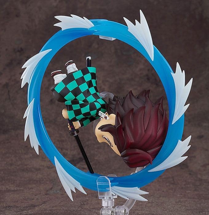 Good Smile Nendoroid Tanjiro Kamado Figure - 3.54" ABS Black Model 197067 - Demon Slayer Collectible