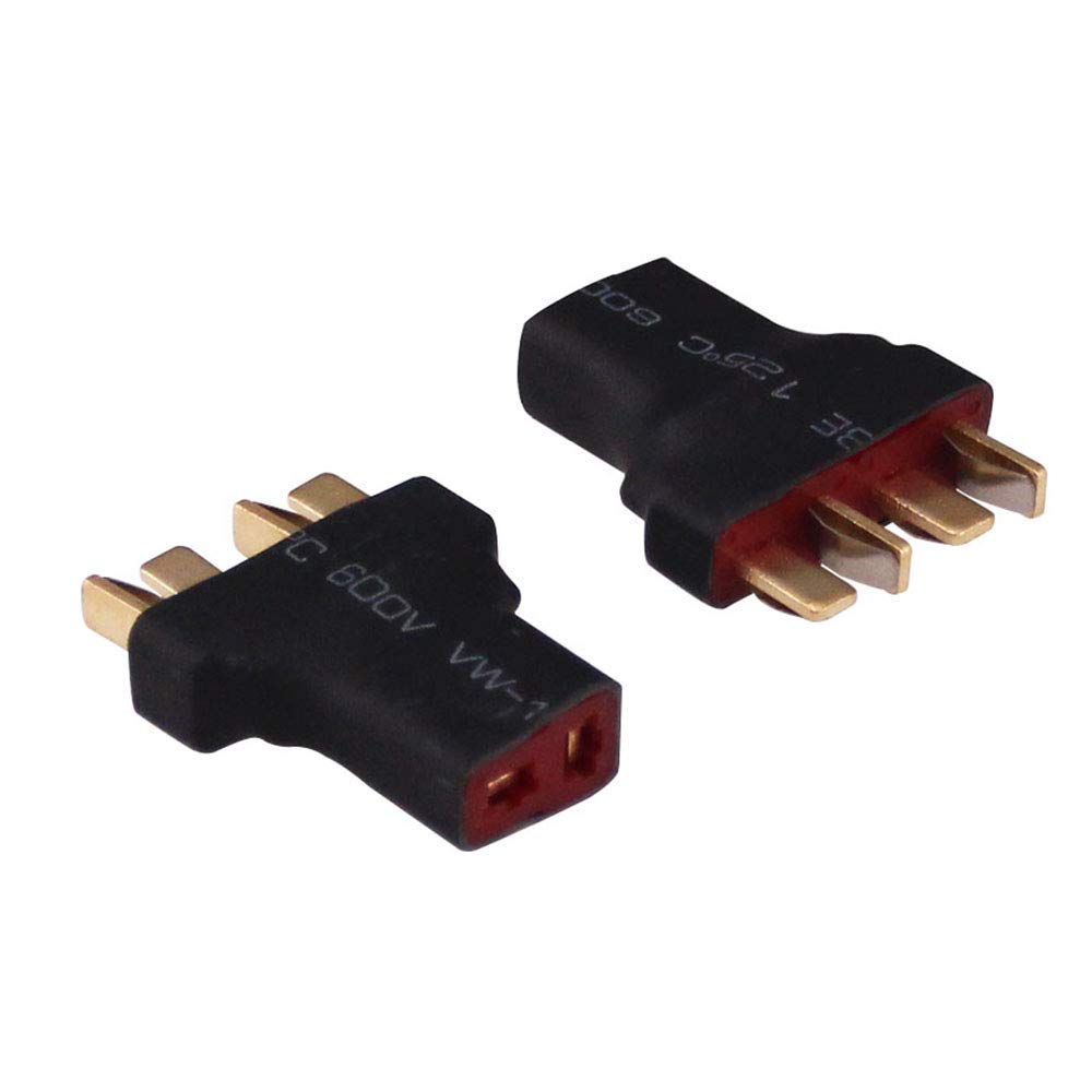 BDHI 2pcs T-Plug Series Connector/Series Battery Adapter for Losi/E-Flite(B161-2)