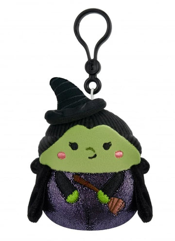 Squishmallows Wicked Elphaba The Wicked Witch 3.5 Inch Clip-On Plush