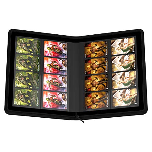 Ultimate Guard Zipfolio 320 – 16 Pocket Xenoskin Black