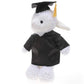 Plushland Plush Stuffed Animal Toys 12 Inches Present Gifts for Graduation Day  Personalized Text  Name or Your School Logo on Gown  Best for Any Grad School Kids (Graduation Sheep Black Gown)