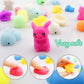 Tcotbe 50 Pcs Mini Stress Relief Toys,Mini Squishies Kawaii Animal ,Stress Reliever Anxiety Toys For Kids Adults, For Halloween