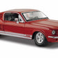 Maisto 1967 Ford Mustang Gt Red