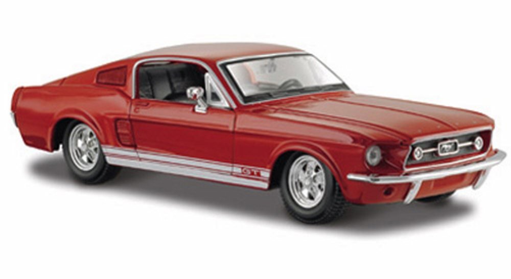 Maisto 1967 Ford Mustang Gt Red