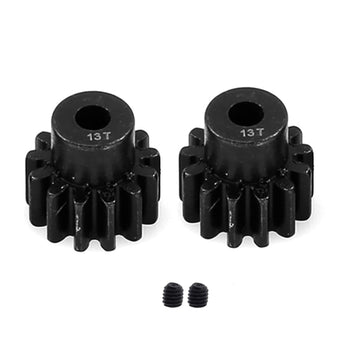 2pcs 3943X Hardened Steel 13-Tooth Pinion Gear (32 Pitch) for Traxxas Slash Rrustler Stampede Raptor 4x4 VXL TRX-4 TRX-6 Hop Ups