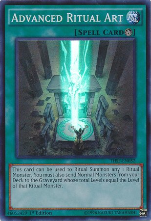 Yu-Gi-Oh! - Advanced Ritual Art (Thsf-En052) - The Secret Forces - Unlimited Edition - Super Rare