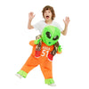 GOOSH Halloween Costumes for Kids Alien inflatable Costume Alien Blow up for Boy Girl Children Halloween Party Cosplay