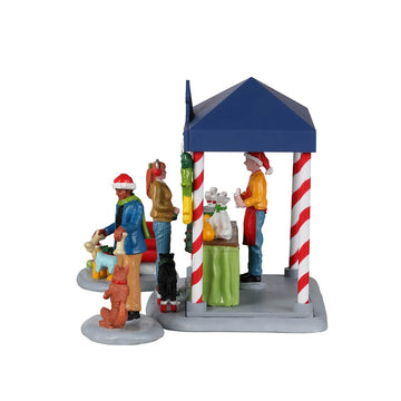 Lemax Santa Claws & Paws, Set Of 3#23606
