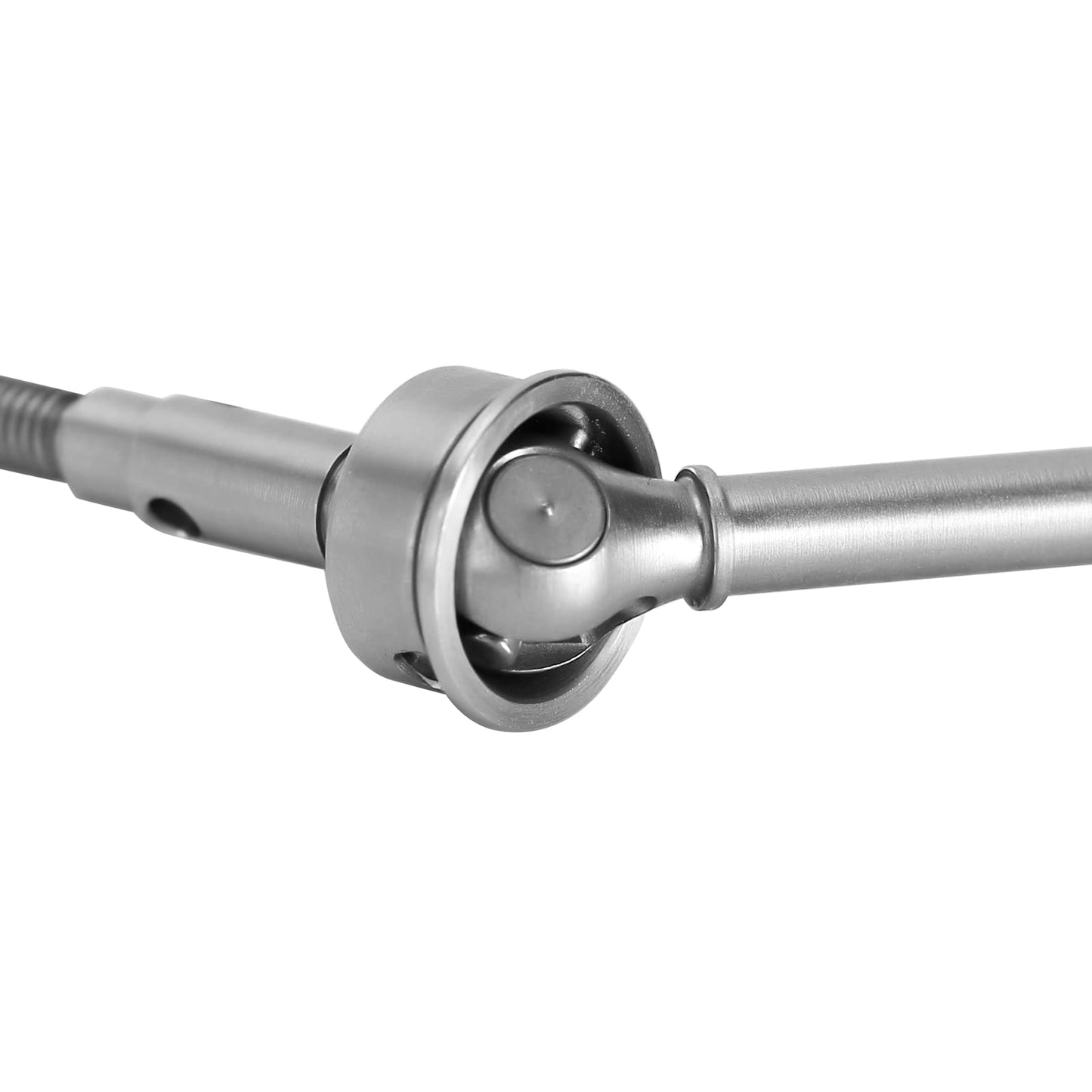 INJORA +2mm Extended Thread Dogbone CVD Front Rear Axle Shafts for 1/18 TRX4M Axles Replacement