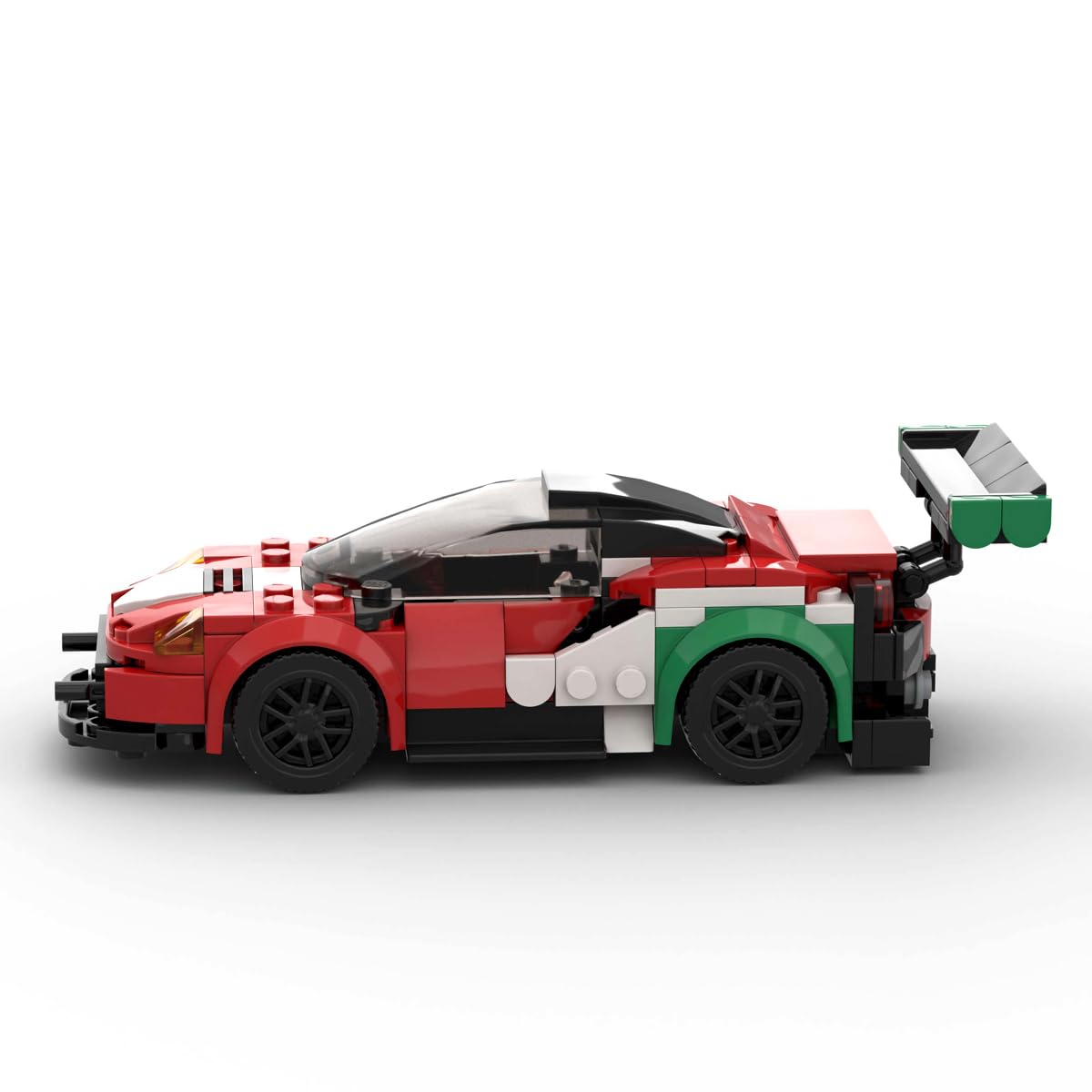 Mikemeng 176Pcs Moc Speed Champions Racing Car Sports Model Garage Sets Building Blocks Famous Racers City Vehicle Technique Diy Bricks Toys