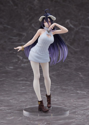 Taito Overlord Iv Coreful Figure - Albedo ~Knit Dress Ver.~ Prize Figure