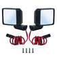Rc Car 1/6Th Rear View Side Mirror Kit With Led Light For Axial Scx6 1/6 Rc Crawler Car Upgrades