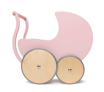 Kinderfeets Pram Walker - Toy Stroller For For Babies, Kids, And Toddlers | Sustainable And Eco-Friendly | 2-In-1 Walker And Str