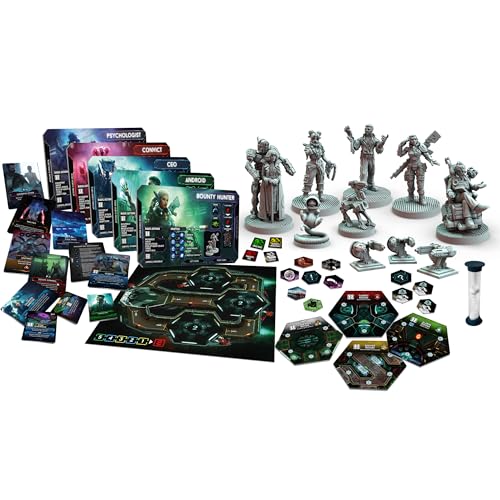 Rebel Studio Nemesis Aftermath Board Game - 5 New Characters, Cooperative Strategy, 1-5 Players, 45-60 Min Playtime, Multicolor, NEM010