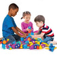 Blockaroo Magnetic Foam Blocks - Stem Preschool Toys For Children, Toddlers, Boys And Girls, The Ultimate Bath Toy - 50 Piece Se